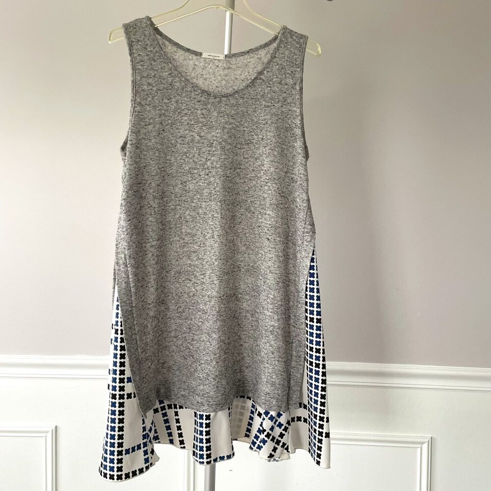 Layered Sweater Vest Tunic/Dress